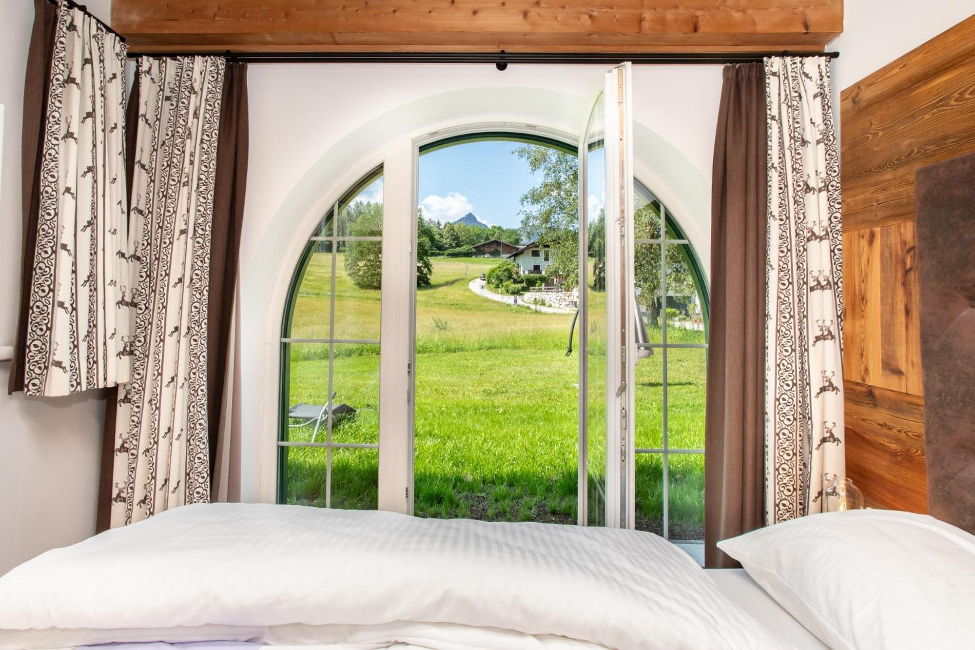 Naturresort Fischergut - Lodge Wolfgangthal Saint Wolfgang Kamer foto